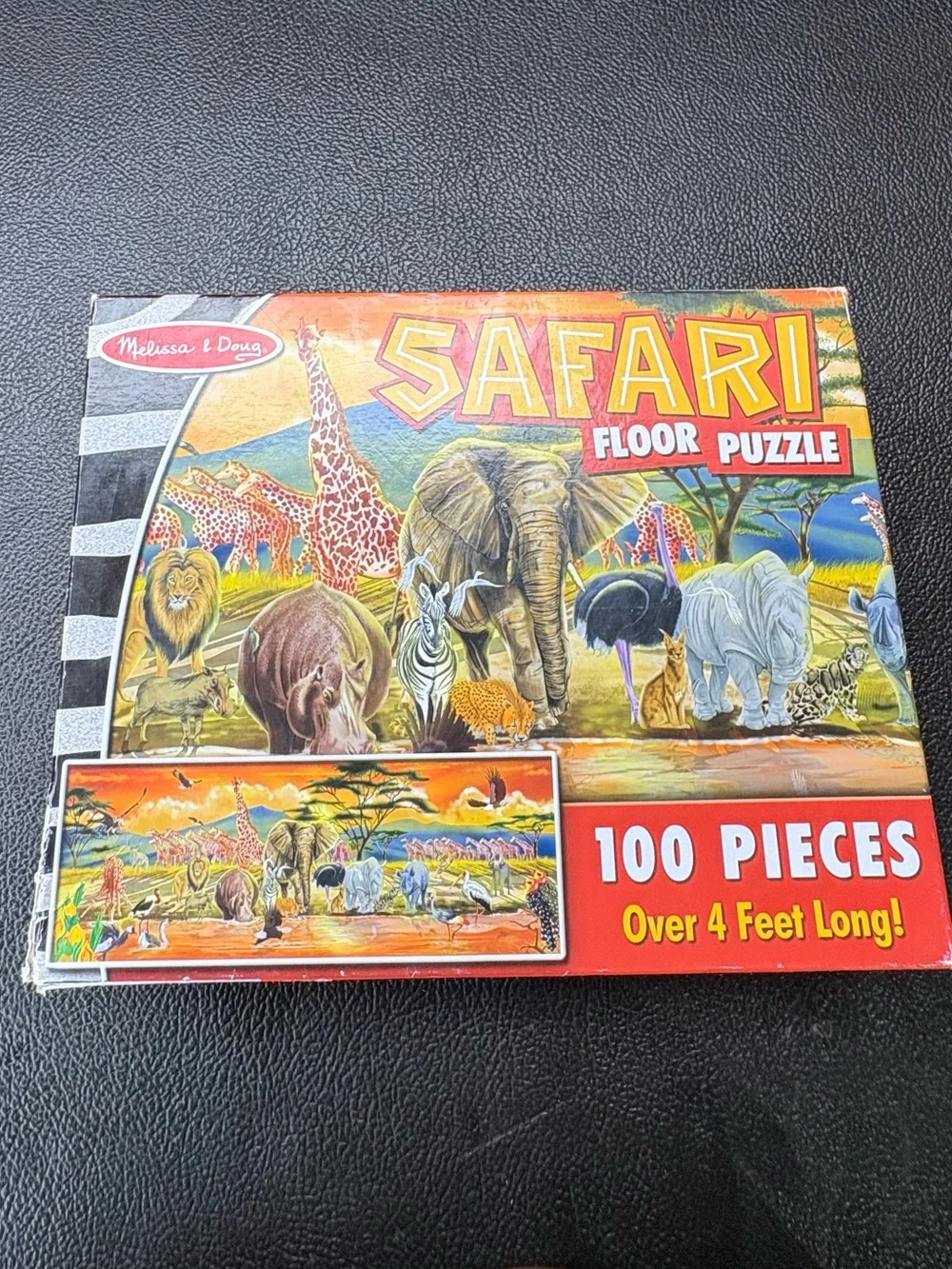 Melissa and Doug safari floor puzzle